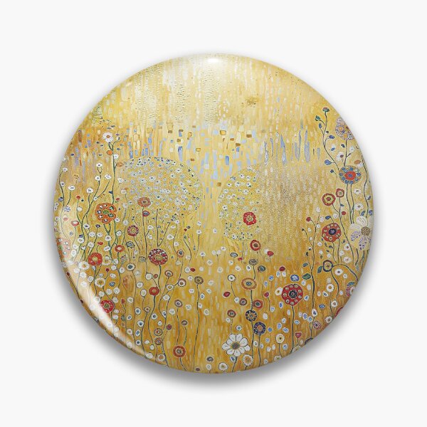 Item preview, Gustav Klimt Floral with Gold designed and sold by maniacfitness.