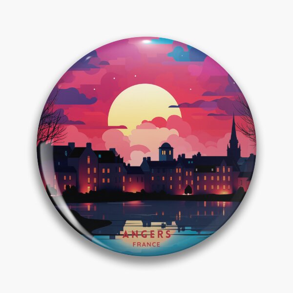 Item preview, Angers: France's Historic Riverside Haven designed and sold by NeuralVibe.