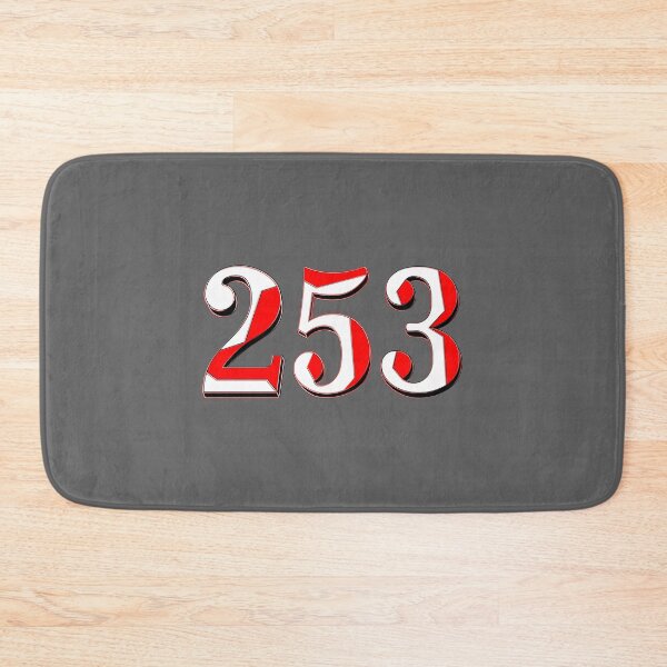 Item preview, number two hundred and  fifty three digit 253 order sequence team member age designed and sold by 4rpixs.
