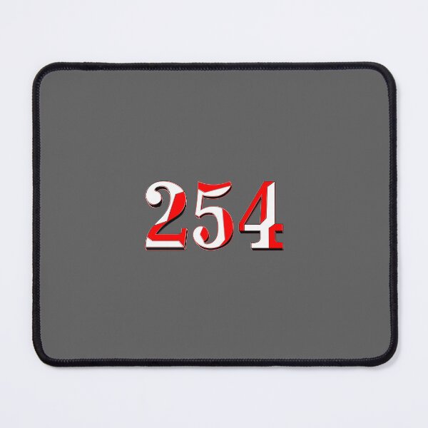 Item preview, number two hundred and  fifty four digit 254 order sequence team member age designed and sold by 4rpixs.