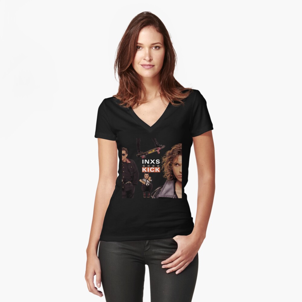 Item preview, Fitted V-Neck T-Shirt designed and sold by ZolaParisian.