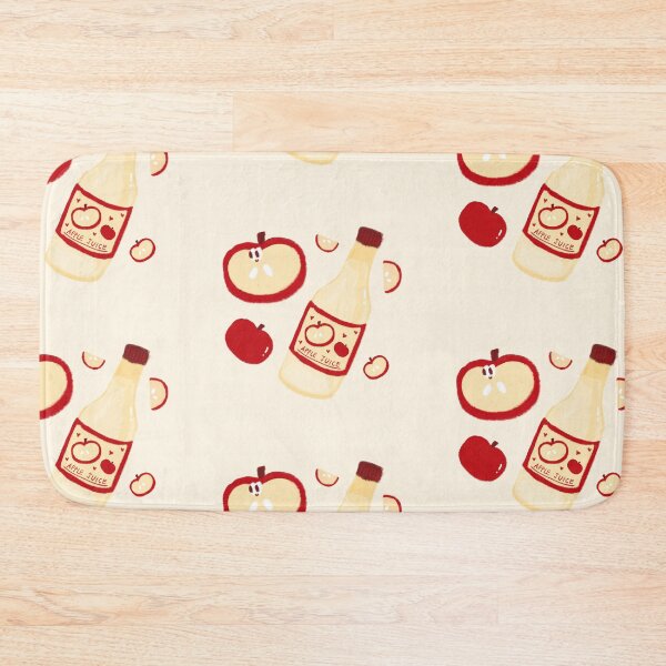 Item preview, cute kawaii apple and apple juice  sticker designed and sold by Narukuku.