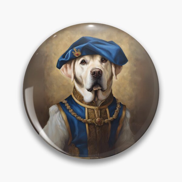Artikelvorschau, Porträt eines Royal Labrador Retrievers entworfen und verkauft von Yulacreative.