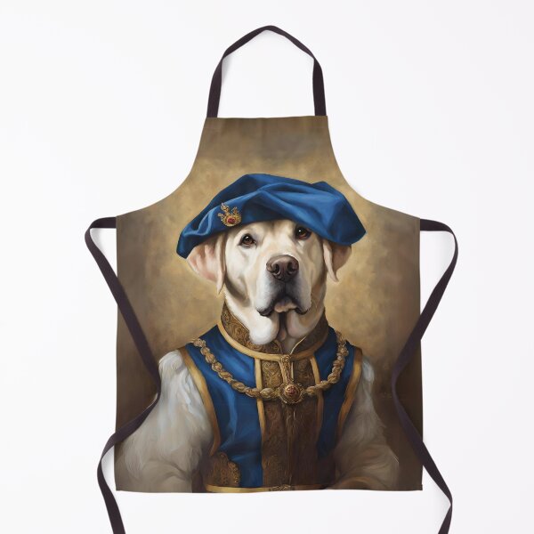 Item preview, Royal Labrador Retriever portrait designed and sold by Yulacreative.
