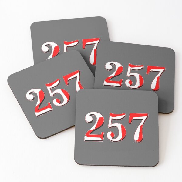Item preview, number two hundred and  fifty seven digit 257 order sequence team member age designed and sold by 4rpixs.