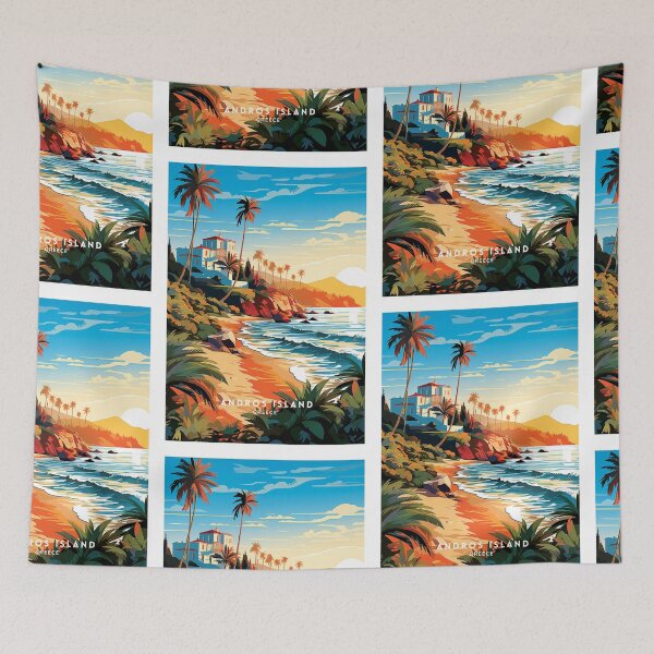 Item preview, Andros Island: Greece's Aegean Paradise designed and sold by NeuralVibe.