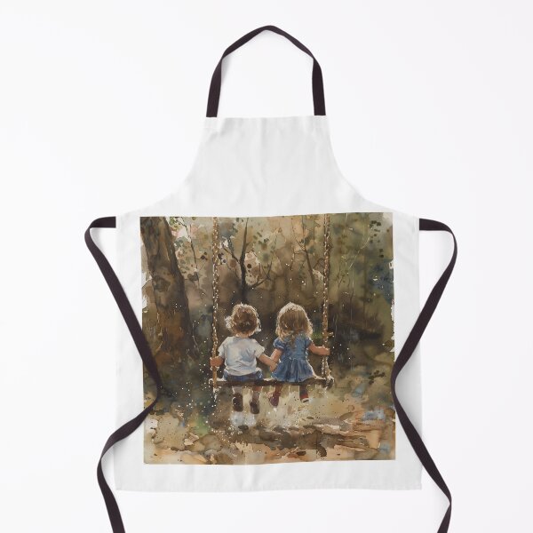 Item preview, Childhood Companions on Swing designed and sold by palmyst.