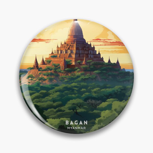 Artikelvorschau, Bagan: Myanmar's Ancient Archeological Gem entworfen und verkauft von NeuralVibe.