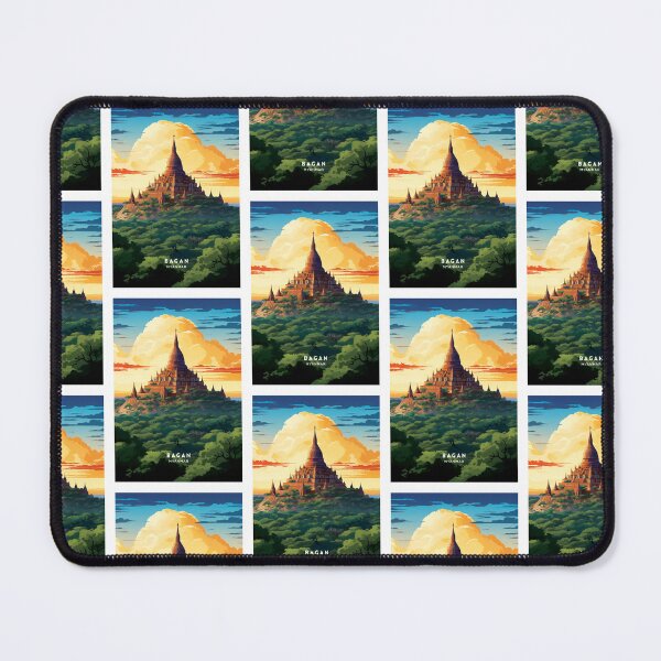 Item preview, Bagan: Myanmar's Ancient Archeological Gem designed and sold by NeuralVibe.