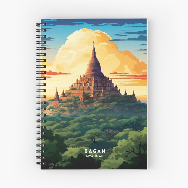 Item preview, Bagan: Myanmar's Ancient Archeological Gem designed and sold by NeuralVibe.