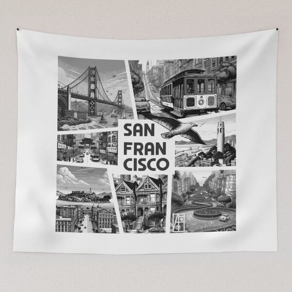 Item preview, USA CITY - SAN FRANCISCO - TRAVEL -3 designed and sold by ArtProjectShop.