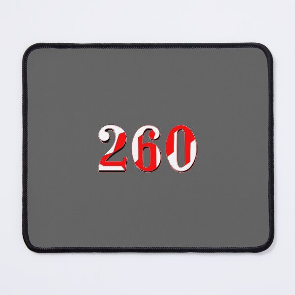 Item preview, number two hundred and sixty digit 260 order sequence team member age designed and sold by 4rpixs.