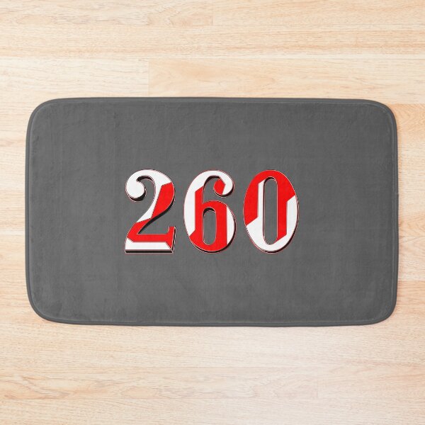 Item preview, number two hundred and sixty digit 260 order sequence team member age designed and sold by 4rpixs.