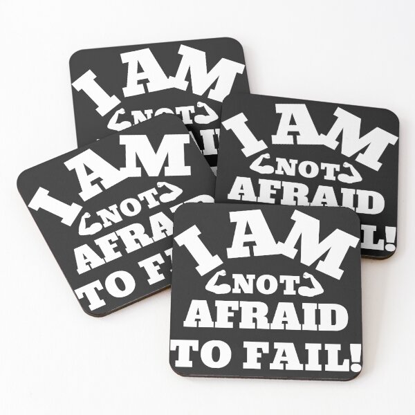 Item preview, I am not afraid to fail! designed and sold by UnboundFull.