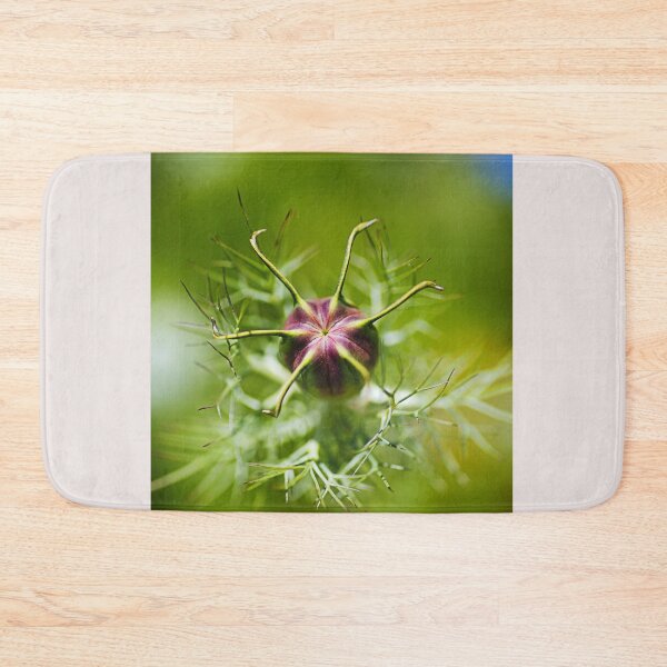 Item preview, Nigella Flower Bud In Her Mist designed and sold by Joy Watson - Natural Light Photography .