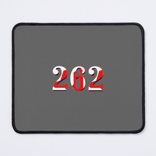 Item preview, number two hundred and sixty two digit 262 order sequence team member age designed and sold by 4rpixs.