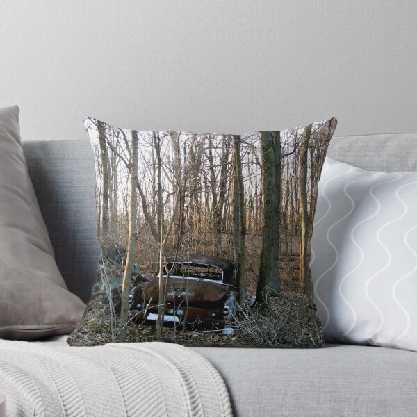 Item preview, Abandoned Cars in the Woods designed and sold by AlphaEyePhoto.