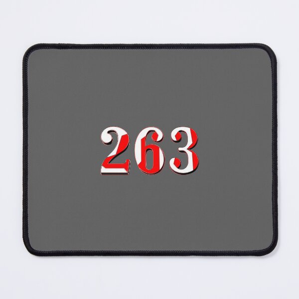 Item preview, number two hundred and sixty three digit 263 order sequence team member age designed and sold by 4rpixs.