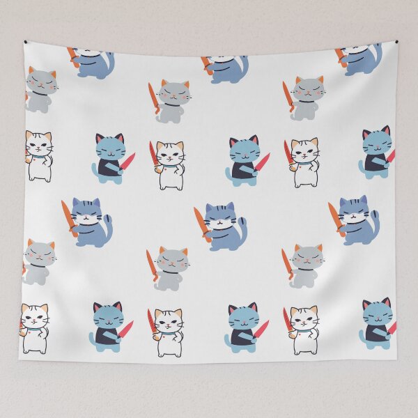 Artikelvorschau, KAWAII Katzenmesser (PACK) entworfen und verkauft von KawaiiLyfe.