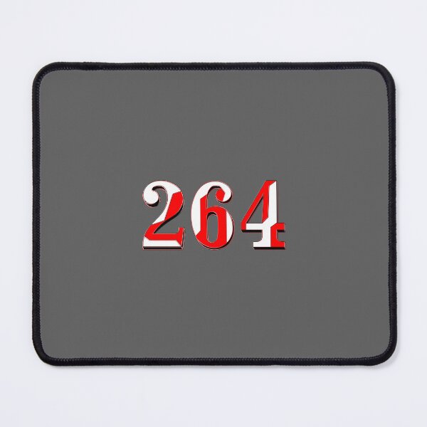Item preview, number two hundred and sixty four digit 264 order sequence team member age designed and sold by 4rpixs.