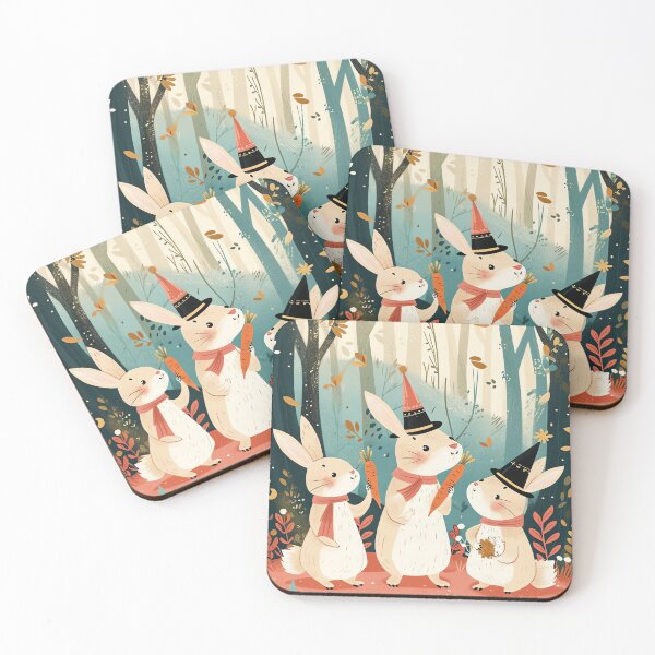 Item preview, Magical Bunny Wonderland designed and sold by cute-animals99.