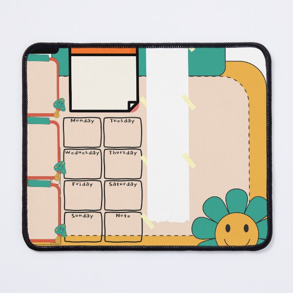 Item preview, Cute weekly schedule Sheet designed and sold by TriForceDesign.