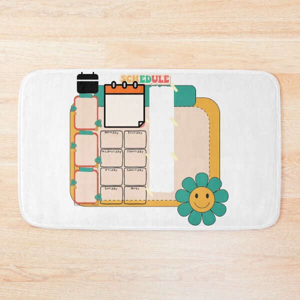 Item preview, Cute weekly schedule Sheet designed and sold by TriForceDesign.