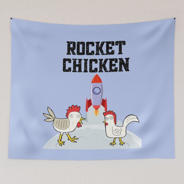 Item preview, Rocket chicken designed and sold by belladesign7.