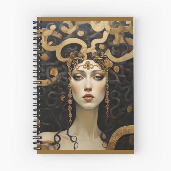 Item preview, Medusa in gold designed and sold by Flowersonstuff.