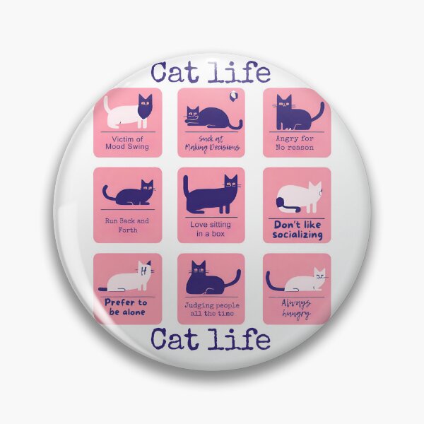 Artikelvorschau, Cay Life Scheme Katzenmeme entworfen und verkauft von CyberArtistOne.