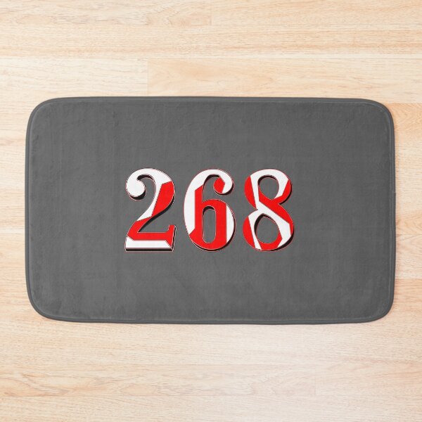 Item preview, number two hundred and sixty eight digit 268 order sequence team member age designed and sold by 4rpixs.