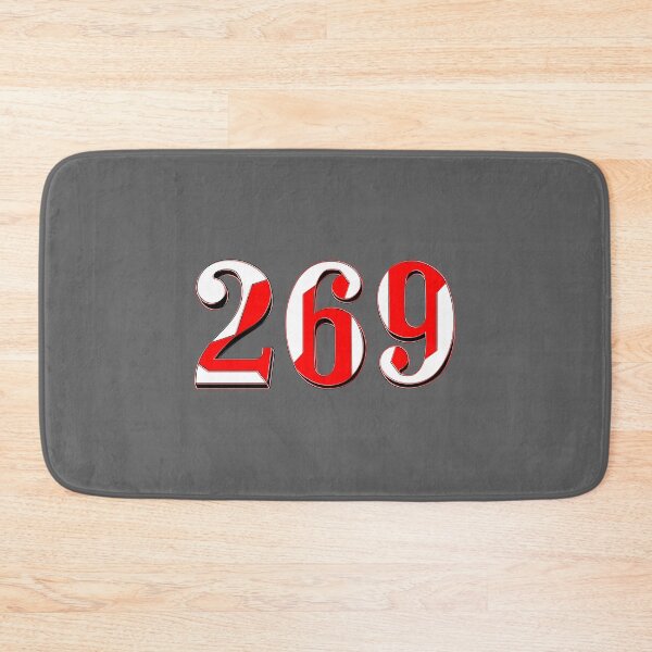 Item preview, number two hundred and sixty nine digit 269 order sequence team member age designed and sold by 4rpixs.