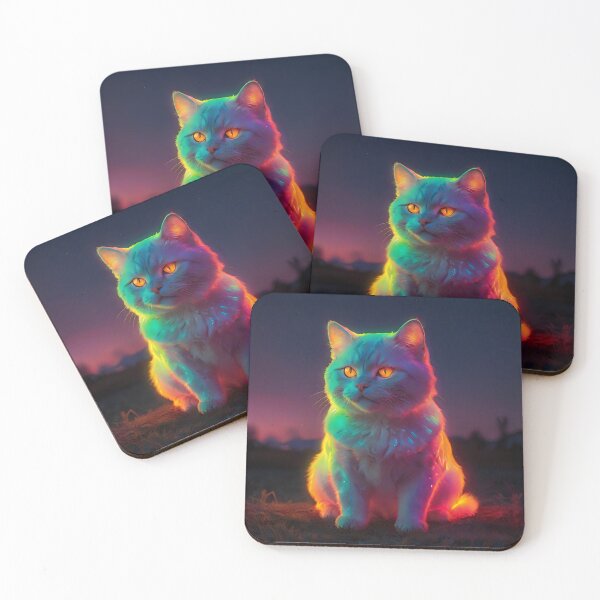 Item preview, Fluorescent Cat designed and sold by KiraChie.