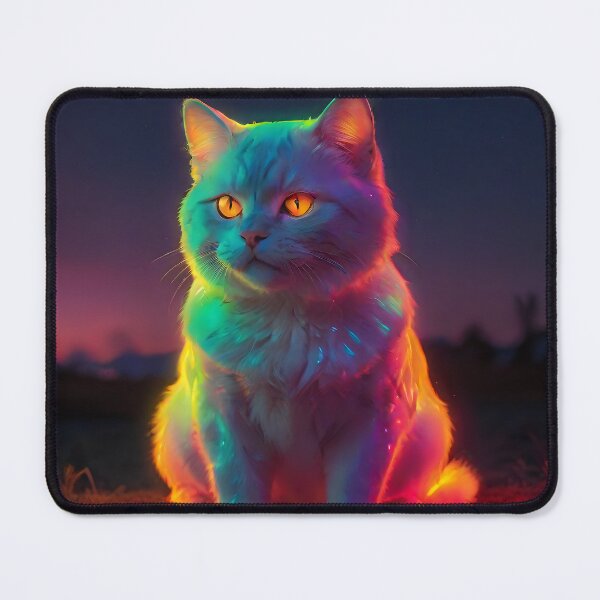 Item preview, Fluorescent Cat designed and sold by KiraChie.