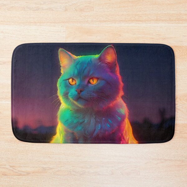 Item preview, Fluorescent Cat designed and sold by KiraChie.