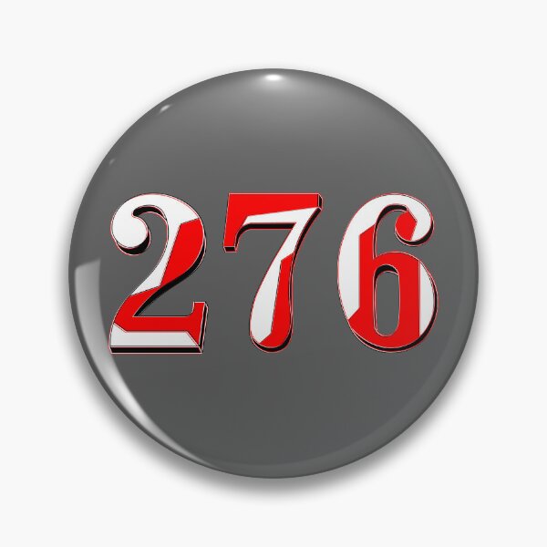 Item preview, number two hundred and seventy six digit 276 order sequence team member age designed and sold by 4rpixs.