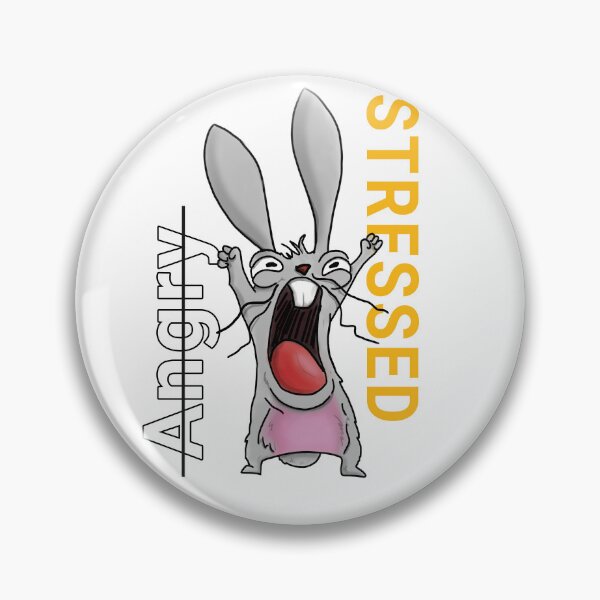 Item preview, Angry Bunny - Rage mode designed and sold by BibekM.