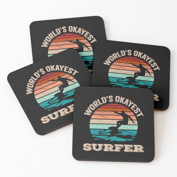 Item preview, World's okayest surfer designed and sold by samah82.