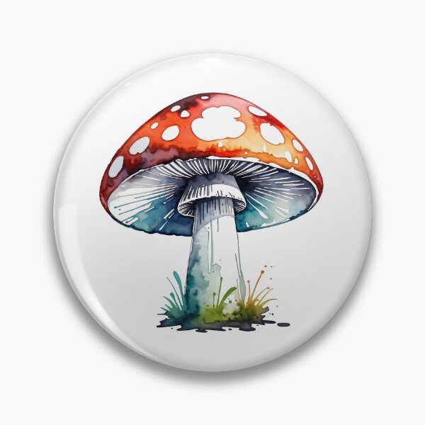 Item preview, Chic watercolor fly agaric designed and sold by Naturitude.