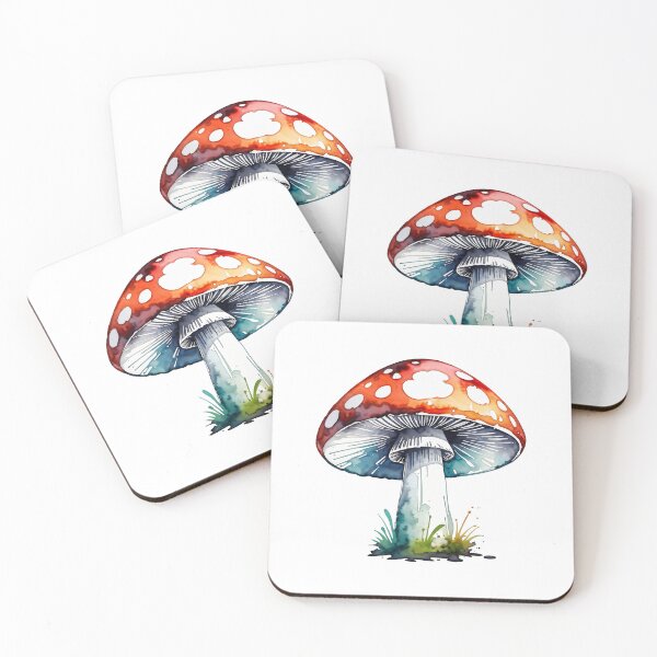 Item preview, Chic watercolor fly agaric designed and sold by Naturitude.