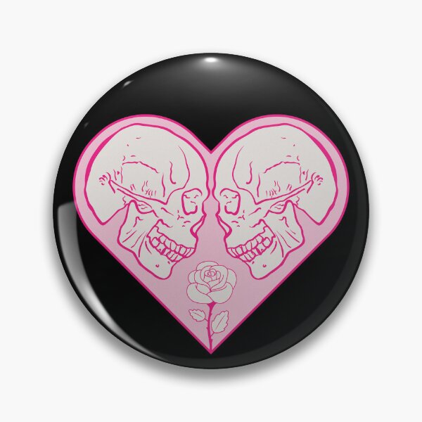 Item preview, Heartshaped Skull designed and sold by samuartshop.
