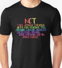 Camiseta ajustada NCT.