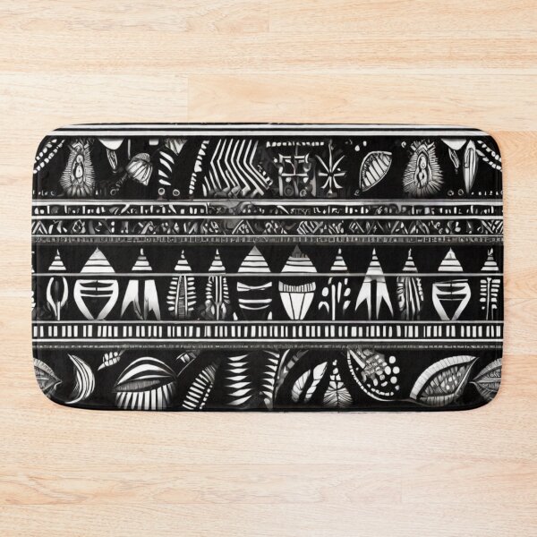 Item preview, Black and white stripy pattern designed and sold by Flowersonstuff.