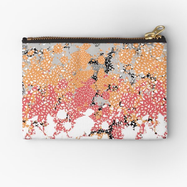 Abstract Zipper Pouch