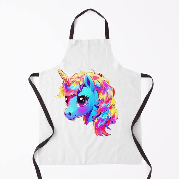 Item preview, Rainbow unicorn horse face designed and sold by LevCreates.