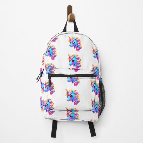 Item preview, Rainbow unicorn horse face designed and sold by LevCreates.