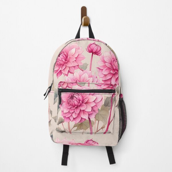 Item preview, Pink dahlias designed and sold by Flowersonstuff.