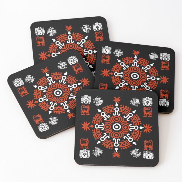 Item preview, Beautiful Original Aztec Art designed and sold by happygiftideas.