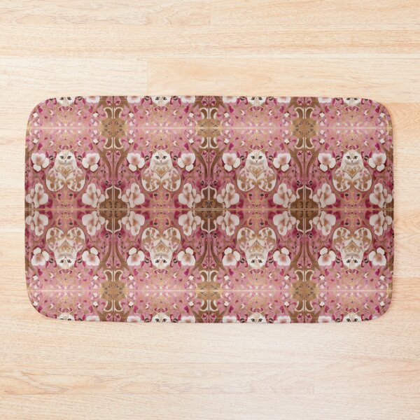 Item preview, Cats with pink and gold  designed and sold by Flowersonstuff.