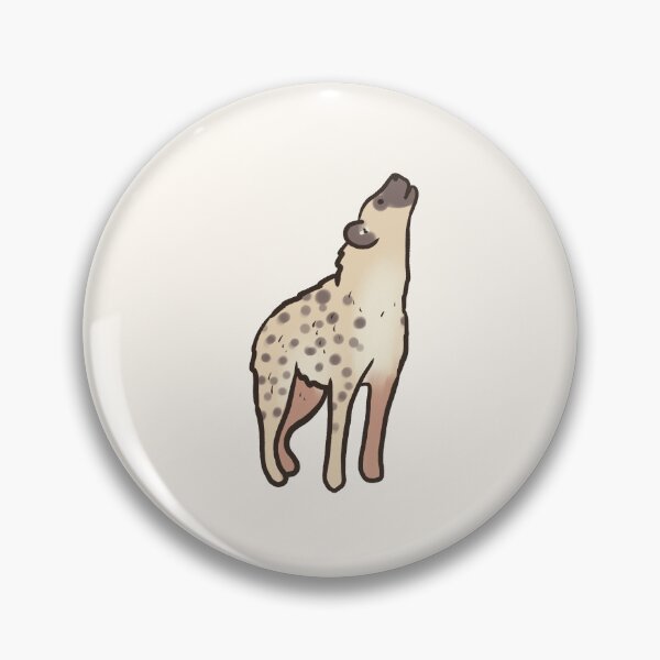Item preview, Cute hyena howling  designed and sold by Mayarart.